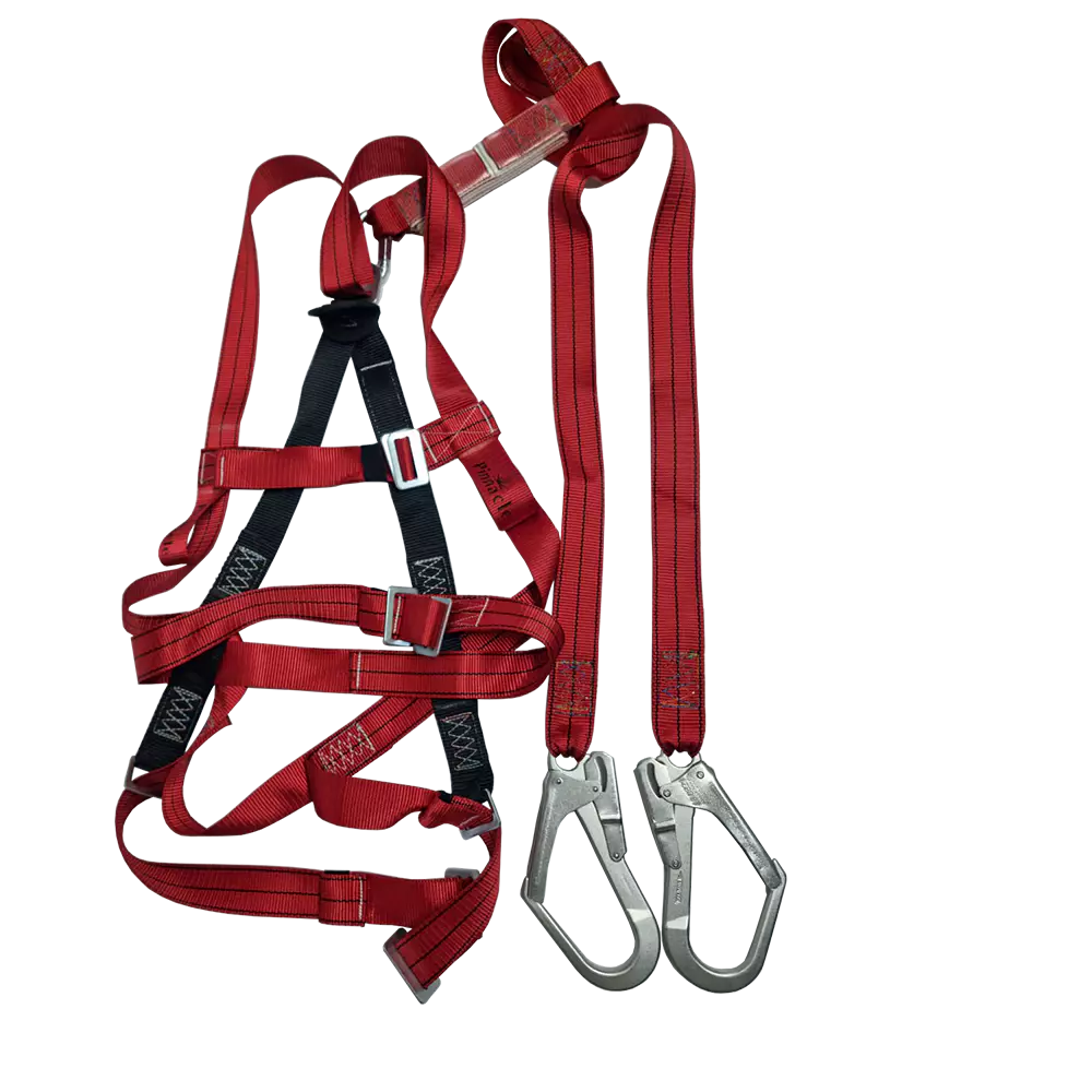 Alpha Double Belt Full Body Harness Scaffolding Hook with Waist Belt SABS Approved