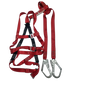 Alpha Double Belt Full Body Harness Scaffolding Hook with Waist Belt SABS Approved