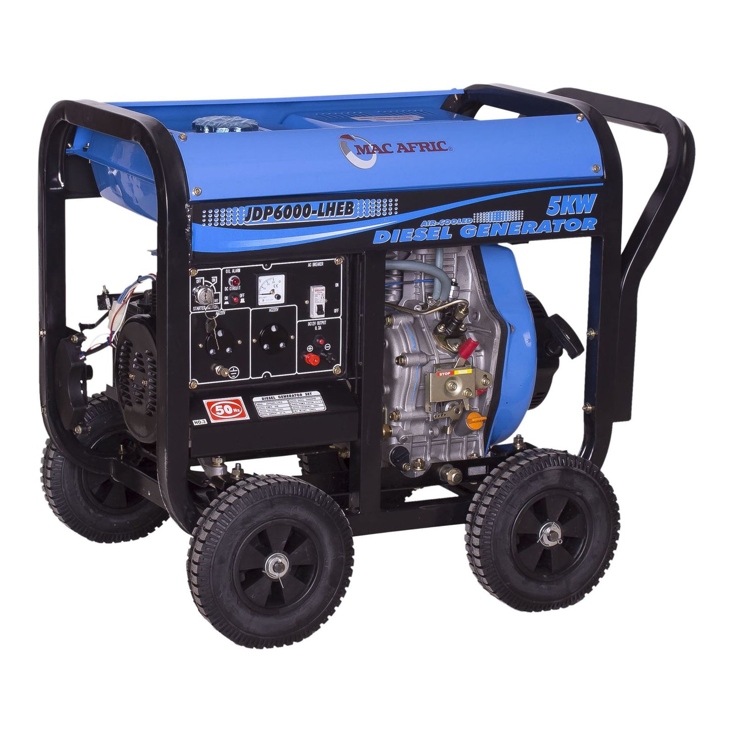 6.5kVA 5KW Backup Diesel Generator