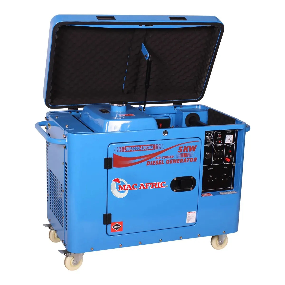 230V 6.5kVA 5KW Single Phase Standby Diesel Generator