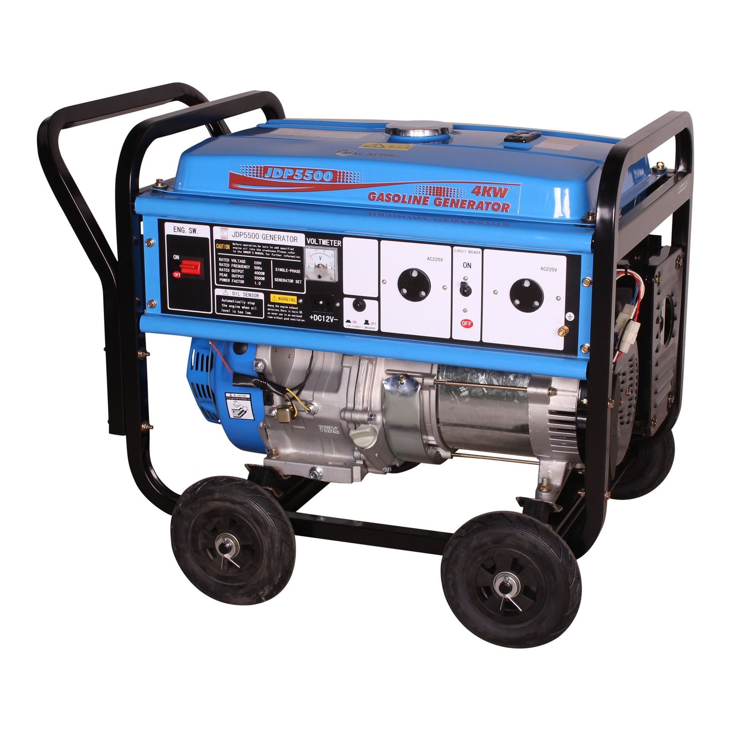 5.6kVA 4KW Backup Gasoline Generator