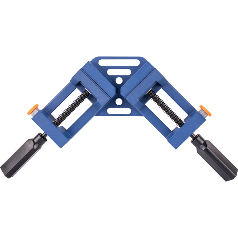 Quick release corner clamp