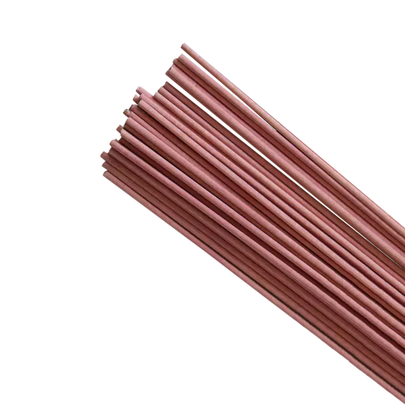 Bronze brazing flux coated rod