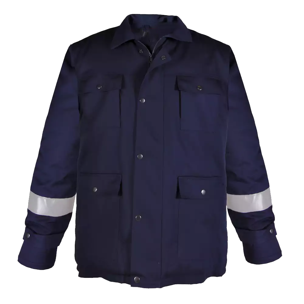 Flame and acid resistant winter jacket D59