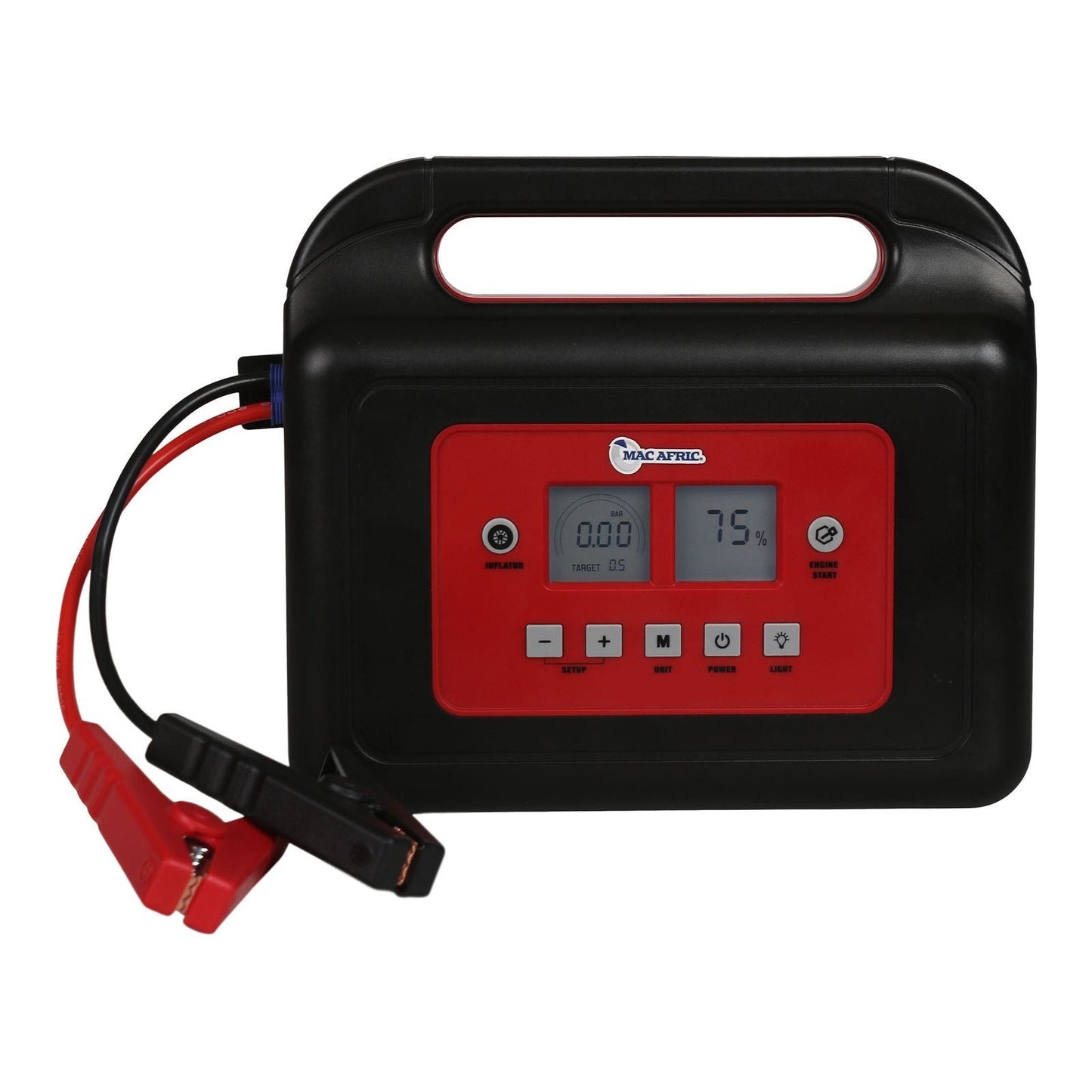 Jump starter 12V com inflador