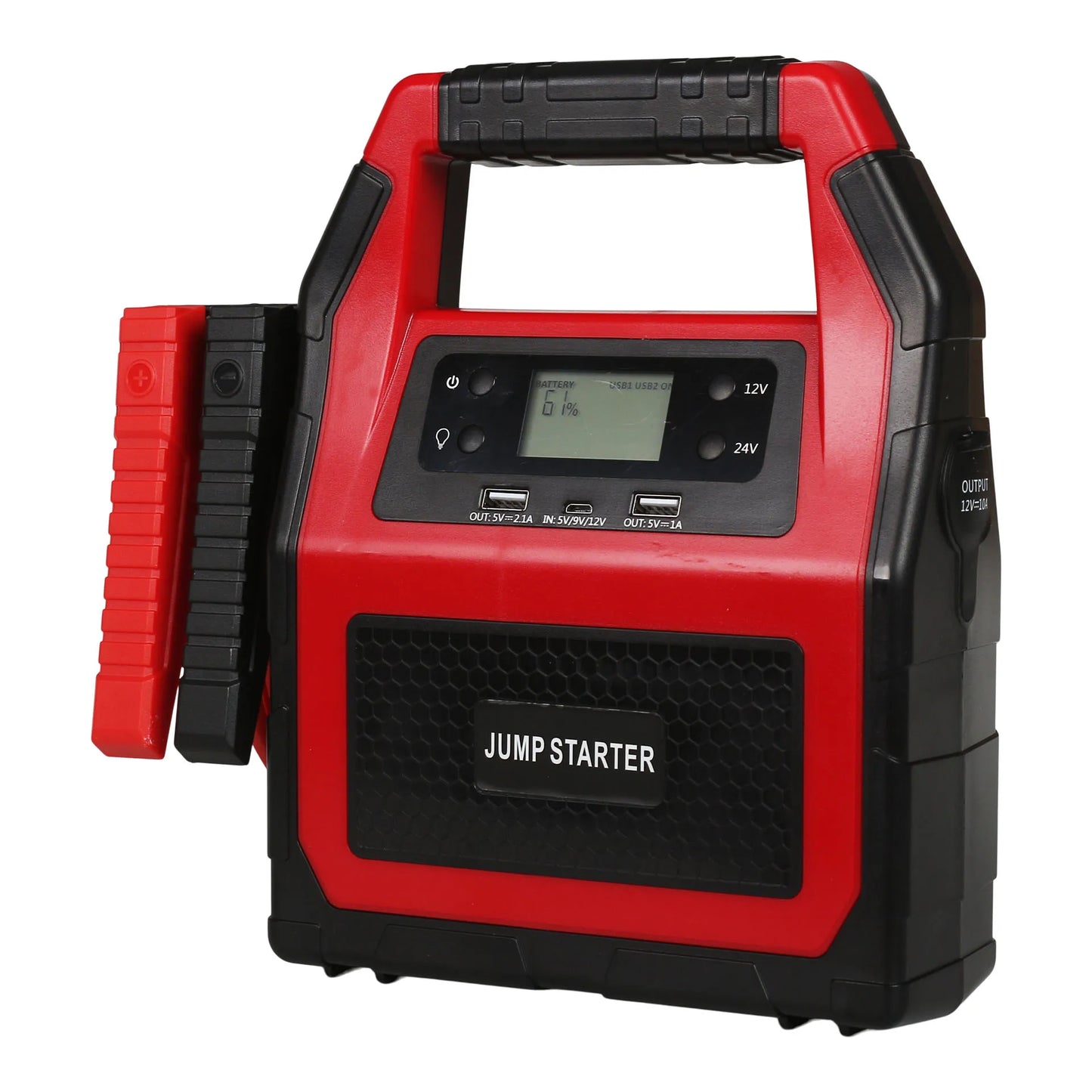 Professional jump starter (45,000mAH 12V~24V)