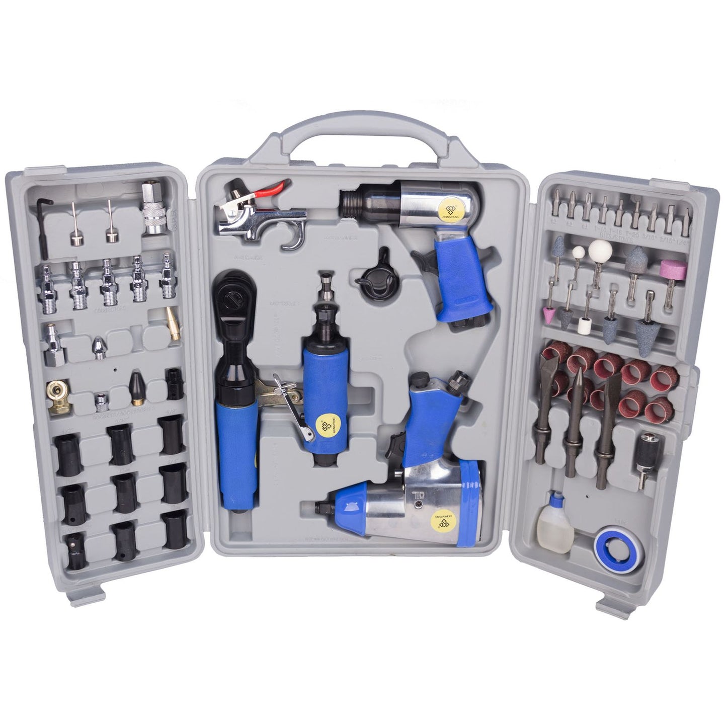 72 Piece Semi-Industrial Pneumatic Tool Kit