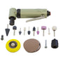 8Pcs 1/4" (6mm) Angle Air Die Grinder Kit