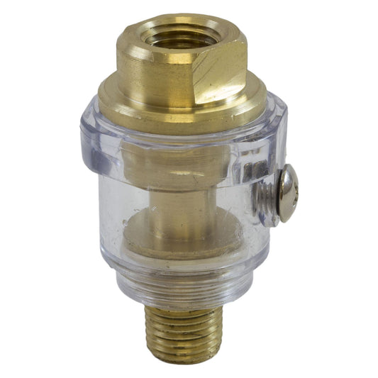 In-line lubricator for 1/4" pneumatic tool