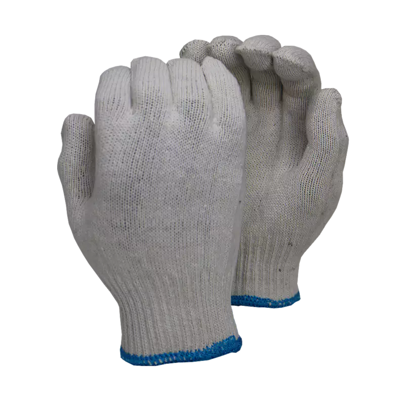 White cotton glove