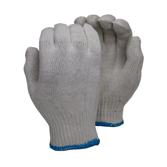 White cotton glove