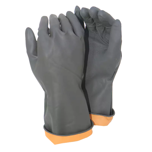 Black builders glove