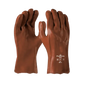 Resistant brown PVC glove