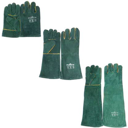 Welding Glove with Green Lining