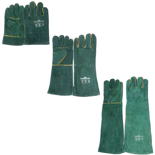 Welding Glove with Green Lining