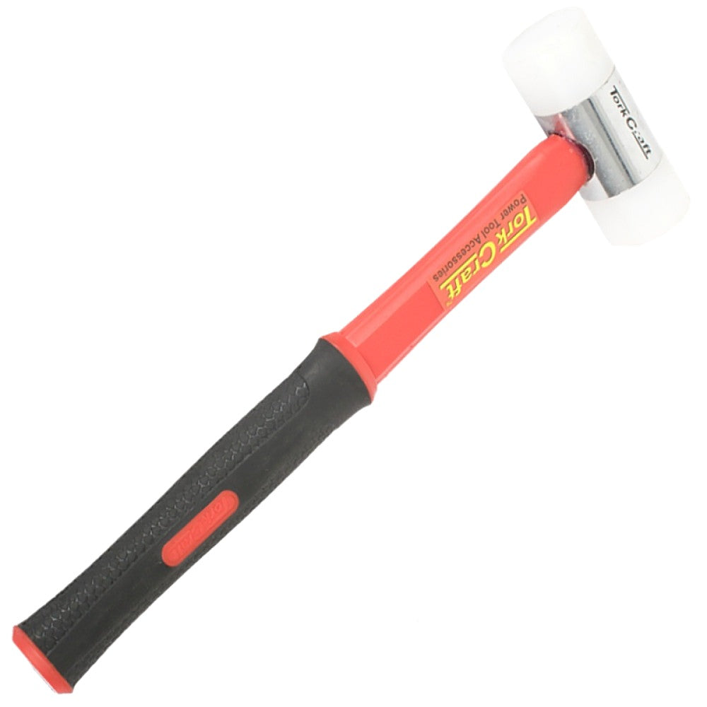 Nylon installation mallet with fiberglass handle