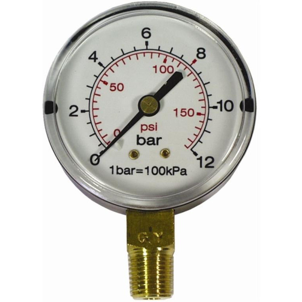 1/4" 63mm BSP Lower Pressure Gauge