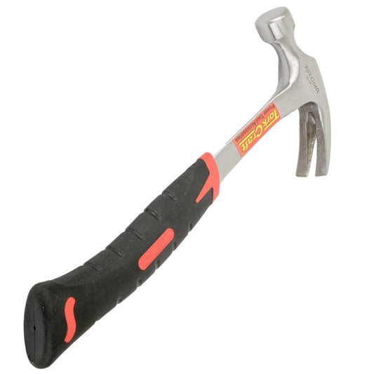 Claw hammer with ergonomic handle