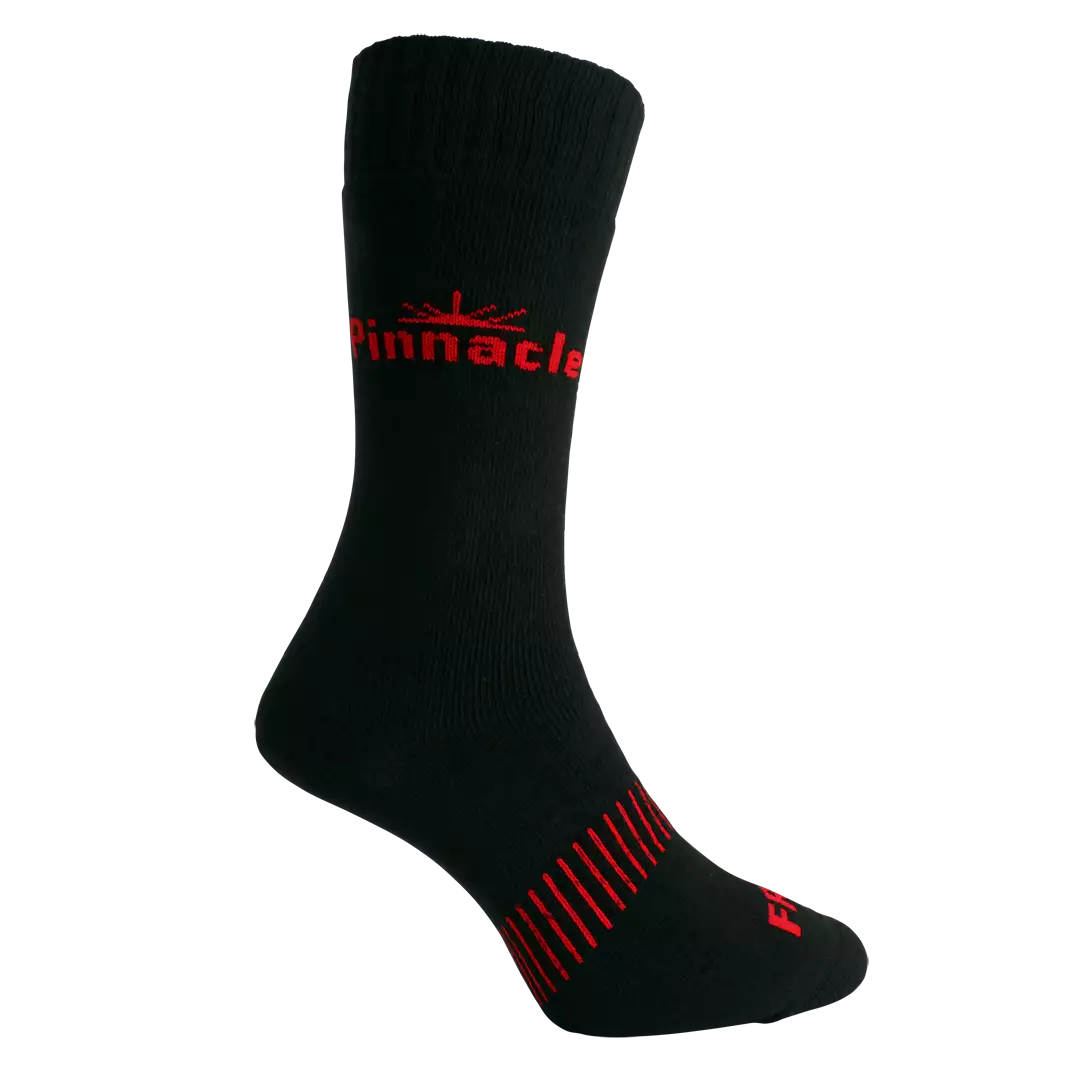 Flame retardant padded socks