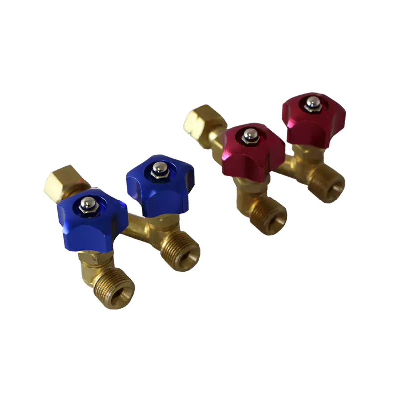 Y-pieces with valves