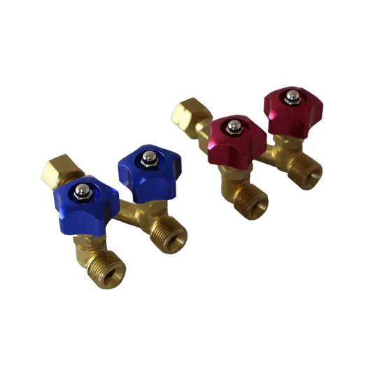 Y-pieces with valves