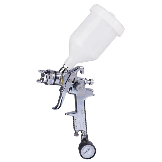 HVLP Gravity Feed Spray Gun with Regulator