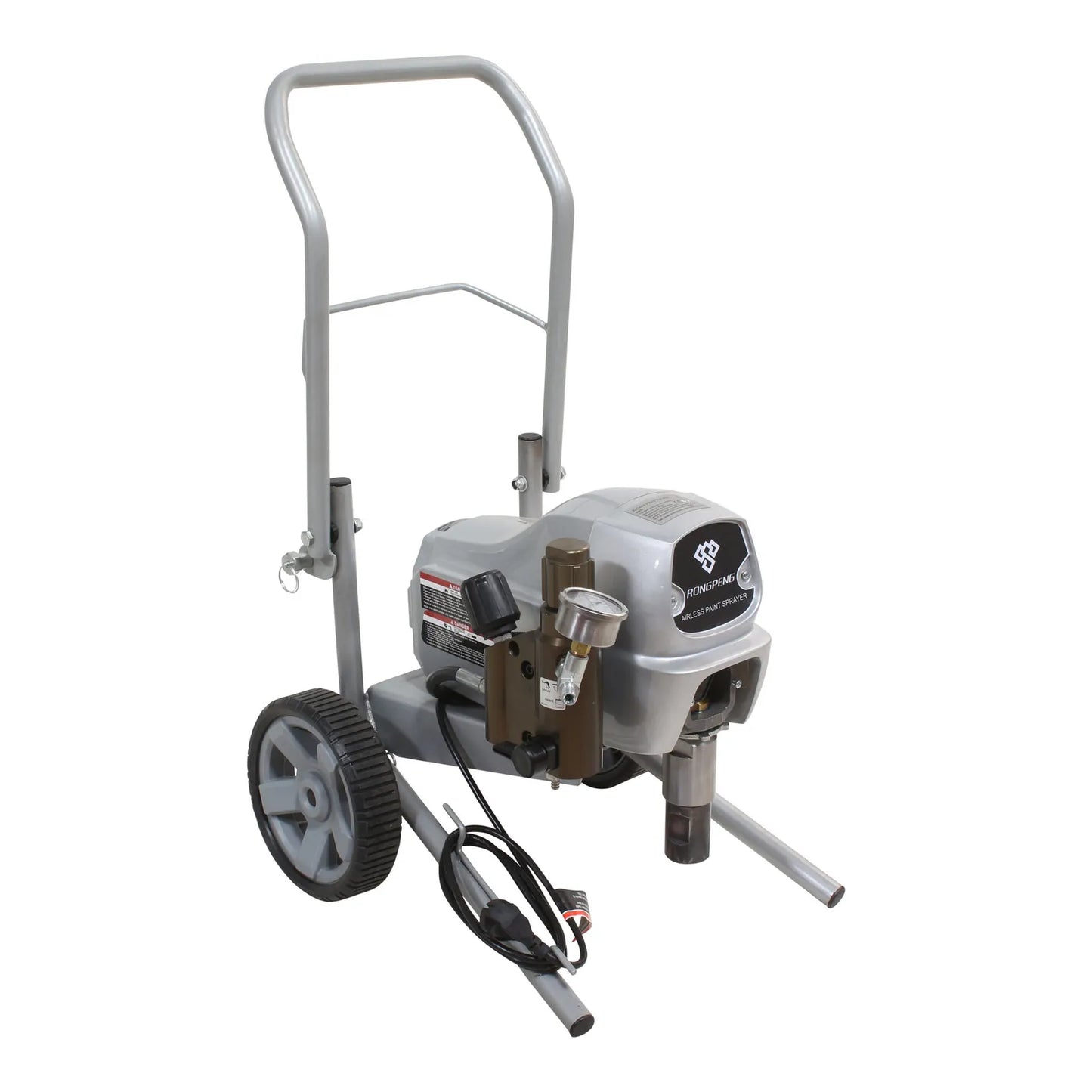 Airless sprayer with stand