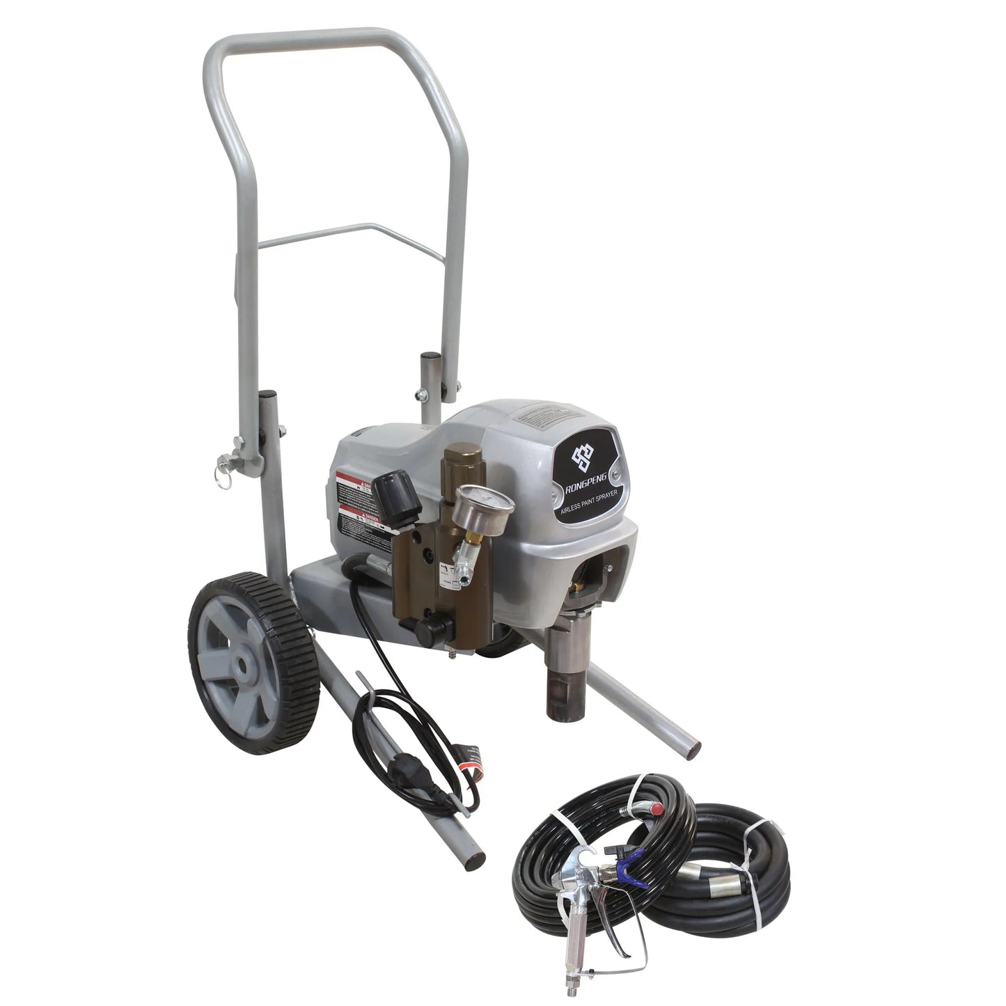 Airless sprayer with stand