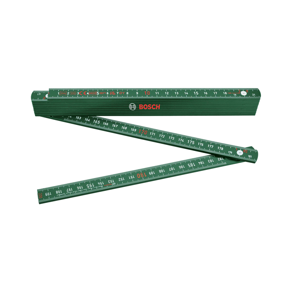 2m folding ruler