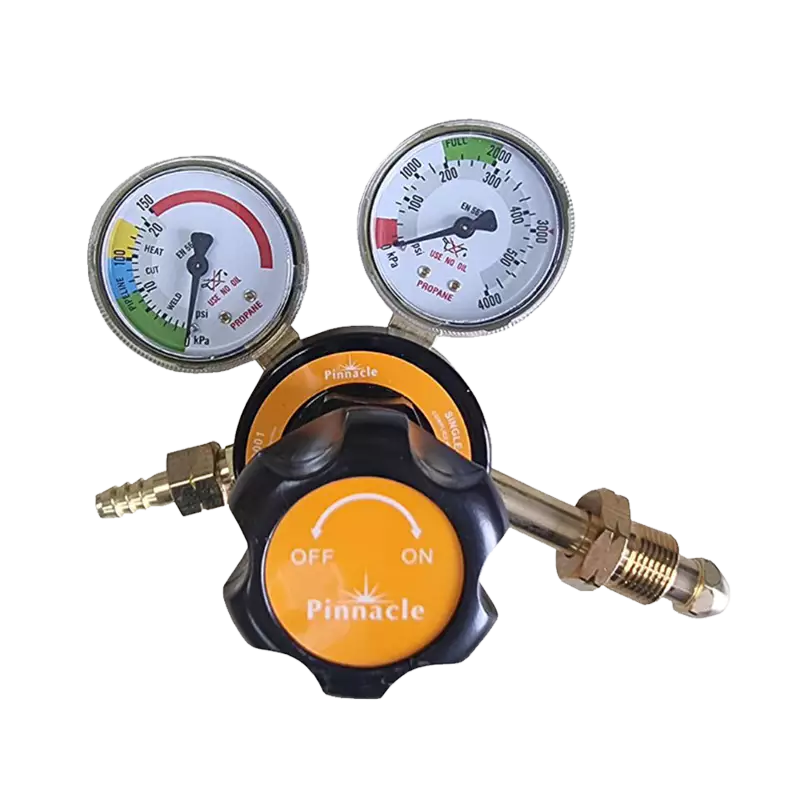 LPG regulator with premium meter