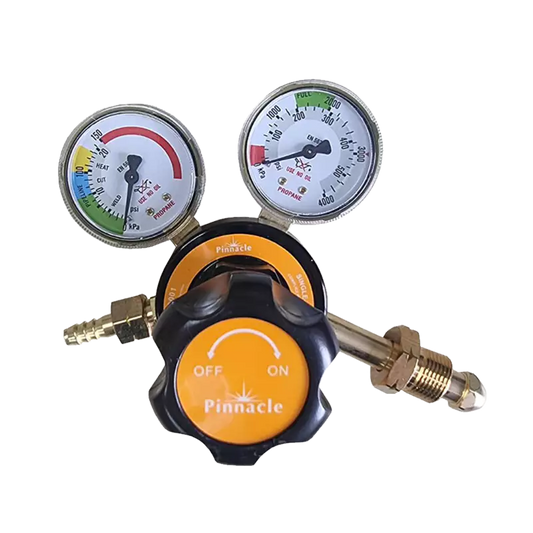 LPG regulator with premium meter