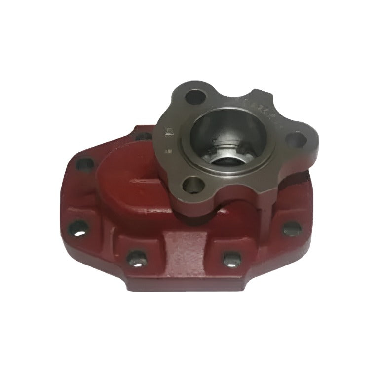 Gear pump front cover with 3 holes